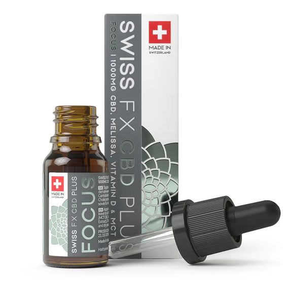 SWISSFX FOCUS CBD-OLIE (1000 mg)