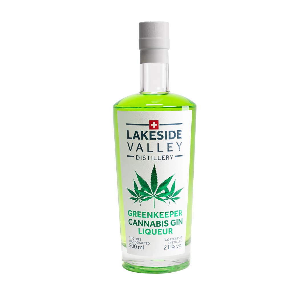 Lakeside Valley Cannabis Gin Liquor – 500ml
