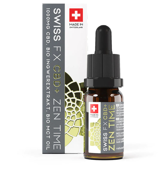 SWISS FX ZEN Time 10% CBD + Ginger Extracts